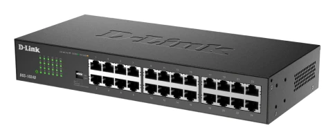 Коммутатор/ Неуправляемый коммутатор, 24x1000Base-T, DIP-переключатель, защита от статического электричества до 1 кВ фото 2