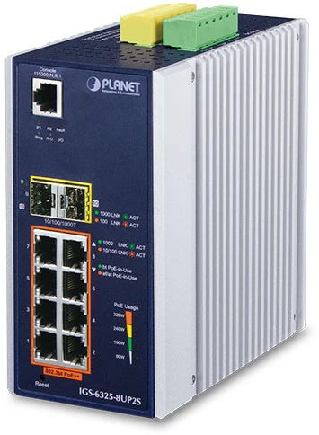 Коммутатор PLANET IGS-6325-8UP2S фото 1