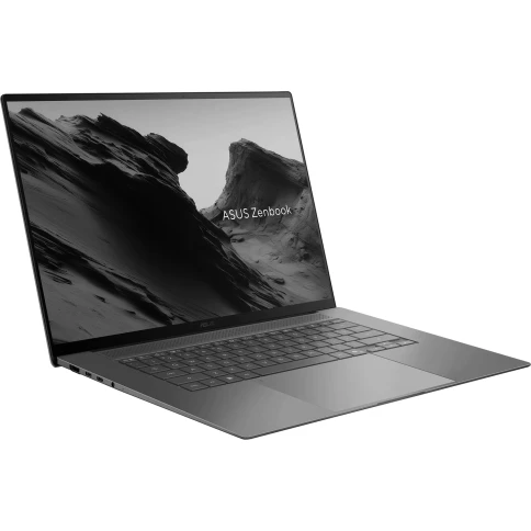 Ноутбук/ ASUS UM5606GA-SS261W 16"(2880x1800 OLED)/AMD Ryzen AI 9 465(2Ghz)/32768Mb/2TbPCISSDGb/noDVD/Int:AMD Radeon/Cam/BT/WiFi/83WHr/war 1y/1.5kg/Antrim Gray/Win11Home + алюм корп; +чехол фото 2