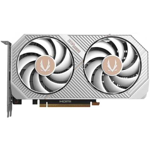 Видеокарта Zotac PCI-E 5.0 RTX 5060 TWIN EDGE OC WHITE ED NVIDIA GeForce RTX 5060 8Gb 128bit GDDR7 2527/28000 HDMIx1 DPx3 HDCP Ret фото 8