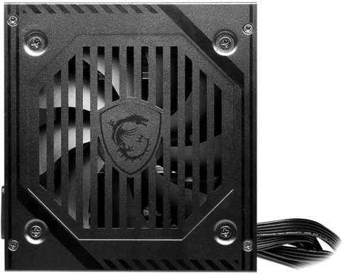 Блок питания ПК/ Power Supply MSI MAG A600DN, 600W 80+ (ATX, Non modular, 1x24(20+4)pin, 1xCPU 8(4+4)pin, 2xPCIe*2 8(6+2)pin, 5xSATA3, 2xMOLEX4pin, Active, 120x120mm, 150x140x86mm, APFC, black) фото 2