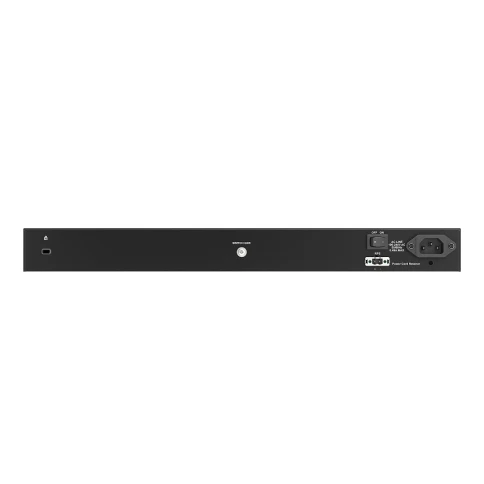 Коммутатор/ Управляемый L2 коммутатор, 24x1000Base-T, 4x10GBase-X SFP+, защита от статического электричества до 6 кВ, CLI, консольный порт RJ-45, RPS, поддержка Dying Gasp фото 5