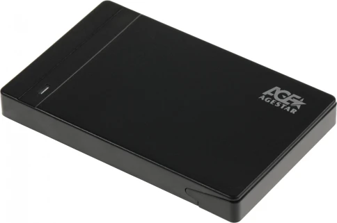Внешний корпус для HDD/SSD AgeStar 31UB2P3C SATA USB3.2 пластик черный hotswap 2.5" фото 4