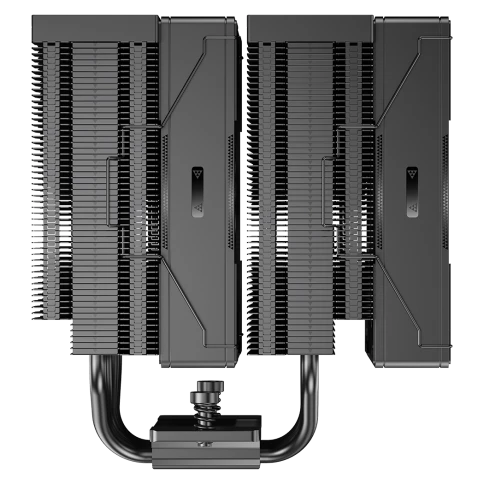 Кулер для процессора/ CPU Cooler PCCooler RZ620 BK (260W, 4-pin PWM, 157.5mm, Al/Cu, 6x6mm, 2x120mm, 86.73CFM, 32dBA, 2000RPM, S: 1851/1700/1200/115X, AM5/AM4, black) фото 4