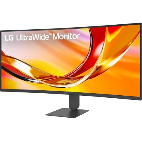 Монитор LG UltraWide 34'' 34U640B-B/ LG UltraWide 34U640B-B 34'' Curved 3440x1440, VA, 178x178, 300nit, 144Hz, 5ms, 2HDMI/DP, 1USB-C, 2USB-A, LT, ExtPWR, 100x100VESA, Черный, 1y фото 2