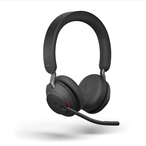 Гарнитура беспроводная/ Jabra Evolve2 65, Link380c MS Stereo Stand Black фото 3