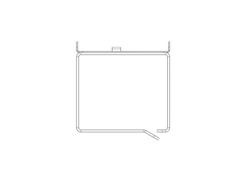 Horizontal Cable Organizer Uniprom Series, 2U, Steel Rings фото 14