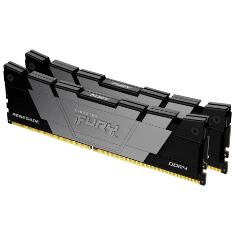 Память оперативная/ Kingston 16GB 3200MT/s DDR4 CL16 DIMM (Kit of 2) FURY Renegade Black фото 1