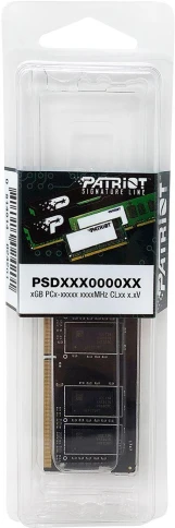 Оперативная память DDR4 8Gb 3200MHz Patriot PSD48G320081S Signature RTL PC4-25600 CL22 SO-DIMM 260-pin 1.2В single rank Ret [PSD48G320081S] фото 5