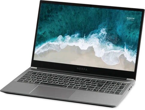 Ноутбук/ Nerpa Caspica A752-15 15.6"(1920x1080 (матовый) IPS)/AMD Ryzen 7 5825U(2Ghz)/16384Mb/256PCISSDGb/noDVD/Int:AMD Radeon/BT/WiFi/49WHr/war 1y/1.65kg/Titanium Gray/Titanium Black (D)/Win10Pro фото 4