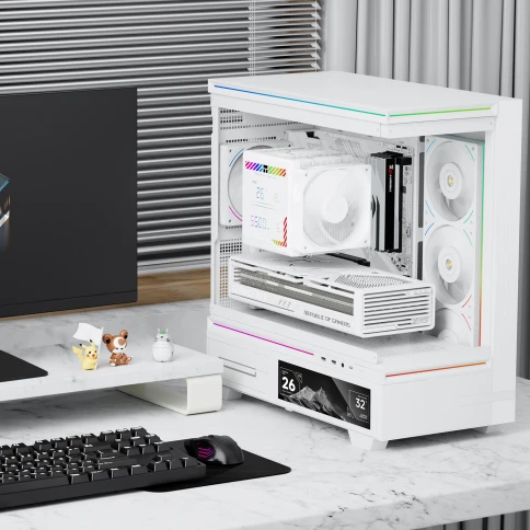 Кулер для процессора/ CPU Cooler Thermalright Peerless Assassin 140 Digital White (4-pin PWM, 165mm, Ni/Cu, 6x6mm, 1x120mm + 1x140mm, 82.CFM, 29.6dBA, 1850RPM, S: 1200, 1700, 1851, 115X, 2011, 2066, AM4, AM5, white) фото 4