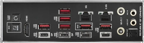 Материнская плата ASUS ROG CROSSHAIR X870E HERO SocketAM5 AMD X870 4xDDR5 ATX AC`97 8ch(7.1) 5Gigabit + 2.5Gigabit Ethernet RAID+HDMI [ROG CROSSHAIR X870E HERO] фото 4