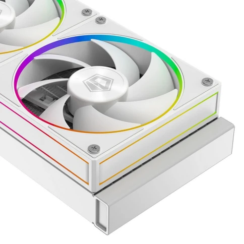 Вентилятор ID-Cooling SL240 WHITE  /LCD SCREEN /300W /all Intel /all AMD фото 4