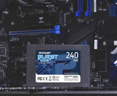 Твердотельный накопитель Patriot SATA-III 240GB PBE240GS25SSDR Burst Elite 2.5" [PBE240GS25SSDR] фото 5