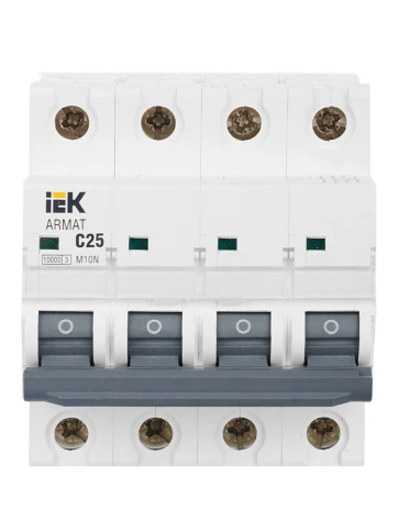 ARMAT Авт. выкл. M10N 4P C 25А IEK фото 10