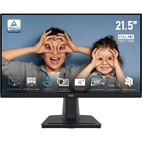 Монитор/ MSI PRO MP225 21,5'', 1920x1080, IPS, 178x178, 250nit, 100Hz, фото 1
