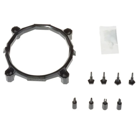 Кулер ID-Cooling DK-01 Soc-AM5/AM4/1200/1700/1851 черный 4-pin 29dB Al 95W 195gr Ret [DK-01] фото 17