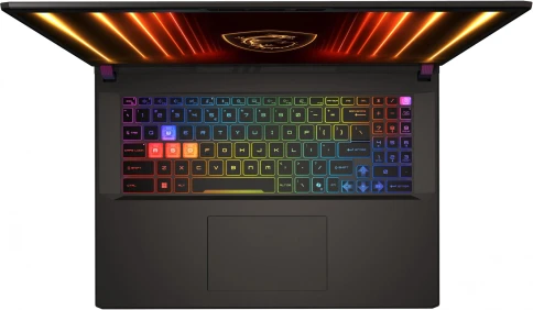 Ноутбук MSI Vector 17 HX AI A2XWIG-063XRU Core Ultra 9 275HX 32Gb SSD1Tb NVIDIA GeForce RTX5080 16Gb 17" IPS QHD+ (2560x1600) FreeDOS grey space WiFi BT Cam (9S7-17S372-063) фото 8