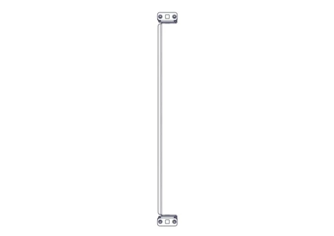 Fixed shelf Systeme Electric, Uniprom series, 1U, 650mm, 120kg фото 12