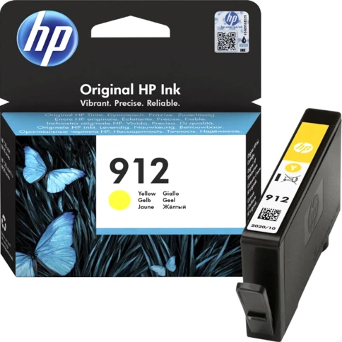 Картридж/ HP 912 Yellow Original Ink Cartridge фото 3