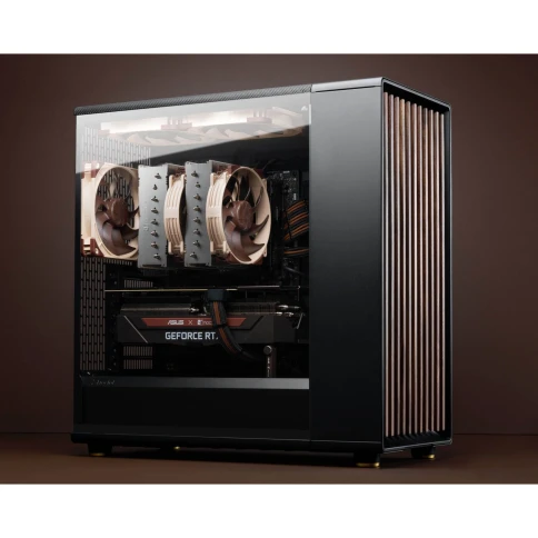 Кулер для корпуса/ Case Cooler Noctua NF-A14x25r G2 PWM (140x140x25mm, 4-pin PWM, 91.58CFM, 24.8dBA, 1500RPM, Beige/Brown) фото 5