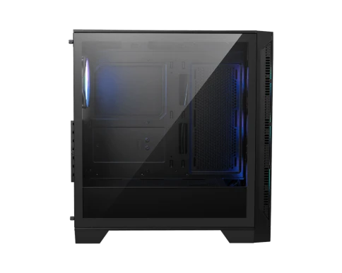 Корпус ПК без блока питания/ Case MSI MAG FORGE 320R AIRFLOW, Midi-Tower, TG, 4x120mm ARGB, 2xUSB 3.2, ATX, mATX, mITX Black фото 2