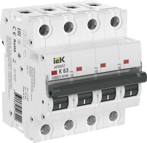 ARMAT Авт. выкл. M10N 4P K 63А IEK фото 1