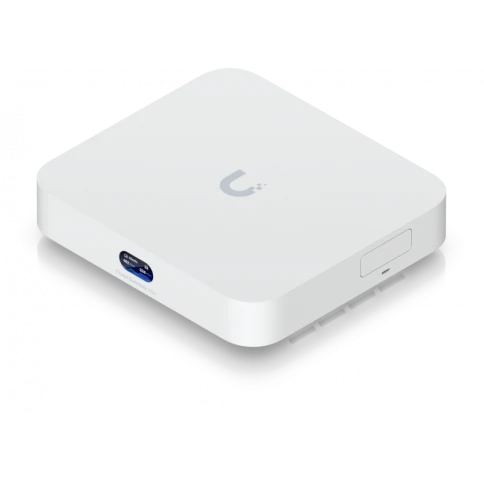 Маршрутизатор/ Compact 2.5G Cloud Gateway with 30+ UniFi device / 300+ client support, 2.3 Gbps IPS routing, and selectable NVR storage фото 2