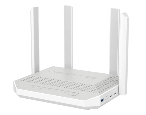 Маршрутизатор/ Netcraze Hopper 4G+ Гигабитный интернет-центр с модемом 4G+, двумя слотами для SIM-карт, Mesh Wi-Fi 6 AX3000, 5-портовым Smart-коммутатором и многофункциональным портом USB 3.0 фото 1