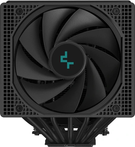 Устройство охлаждения(кулер) Deepcool Assassin IV VC Vision Soc-AM5/AM4/1200/2066/1700/1851 черный 4-pin 22.6-29.3dB Al+Cu LCD 300W 1780gr Ret (R-ASN4-BKNVMD-G) фото 6