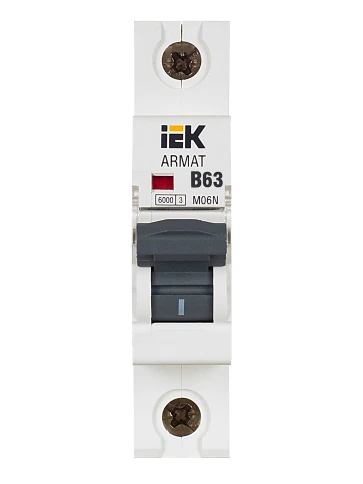 ARMAT Авт. выкл. M06N 1P B 63А IEK фото 8
