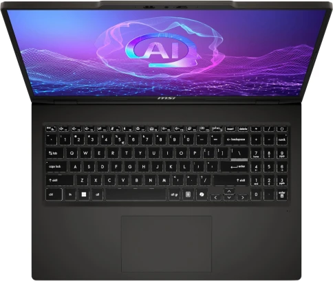Ноутбук MSI Venture A16 AI+ A3HMG-027XRU AMD Ryzen AI 5 340/16Gb/SSD512Gb/16"/OLED/2K (2048*1280)/120Hz/NoOS/Solid Gray (9S7-261K21-027) фото 3