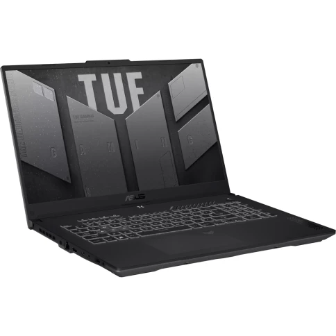 Ноутбук/ ASUS TUF F17 FX707VJB-HX100 17.3"(1920x1080 (матовый, 144Hz) IPS)/Intel Core 5 210H(2.2Ghz)/16384Mb/512PCISSDGb/noDVD/Ext:nVidia GeForce RTX3050(6144Mb)/Cam/BT/WiFi/56WHr/war 1y/2.6kg/Mecha Gray/DOS фото 3