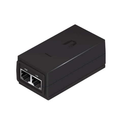 Блок питания для сетевого устройства Ubiquiti POE-15-12W блок питания 15 В 0.8 А Passive PoE (в комплекте вилка US, Переходник на евровилку US-EU арт. 104404) фото 1