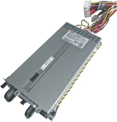 Серверный блок питания/ Server power supply Qdion Model DSR1-0300-K P/N:8300300PSR0002 1U Slim Redundant 300W DC-DC Efficiency 85+, connector: Terminal Blocks [R1D-KH0300/99RDKH0300I1170110] фото 1