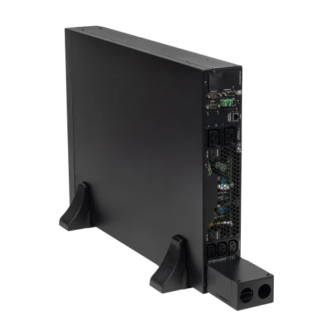 8777 SKAT-UPS 10000-RACK-ON P3 ИБП 10 кВа/10 кВт, 2U, On-Line, синус, внешн. АКБ 240В, ток заряда 15А, USB, RS232, RS485, параллельный порт, слот для карт (SNMP, реле), EPO, ШхГхВ 440х622х88, масса 17.0 кг фото 7