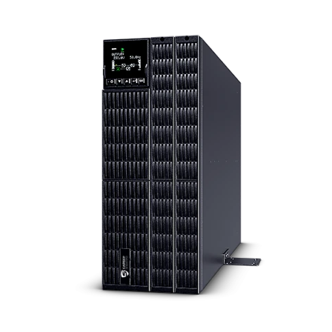 Источник бесперебойного питания/ UPS Сайбер Электро ЭКСПЕРТ-II-6000Р Онлайн, Стойка/Напольный 6000ВА/6000Вт. USB/RS-232/SNMP Slot/EPO/Relay/ByPass (4 IEC С13);(4) C19; Клеммная колодка (1) (12В /7Ач. х 16) 4U фото 1