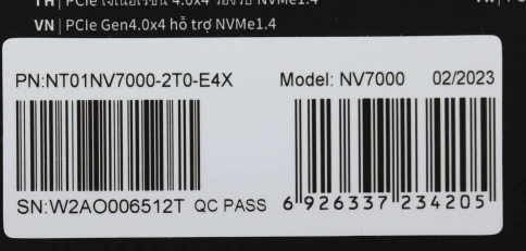 Твердотельный накопитель Netac PCIe 4.0 x4 2TB NT01NV7000-2T0-E4X NV7000 M.2 2280 [NT01NV7000-2T0-E4X] фото 9