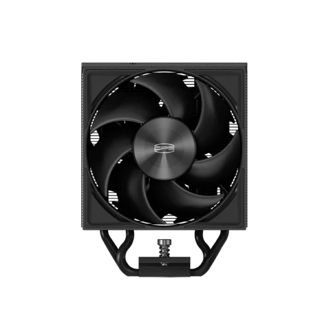 Кулер для процессора/ CPU Cooler PCCooler RZ700D BK (270W, 4-pin PWM, 159.5mm, Al/Cu, 7x6mm, 2x120mm, 79.8CFM, 35.9dBA, 2400RPM, S: 1851/1700/1200/115X, AM5/AM4, black) фото 6