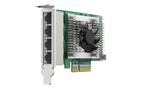 Сетевая карта/ QNAP QXG-2G4T-I225 4-port 2.5 GbE network expansion card, Controller I225-LM,  PCIe Gen2 x4, 3 x Brackets included (Full-height, Low-profile and Specialized for QNAP NAS) фото 4