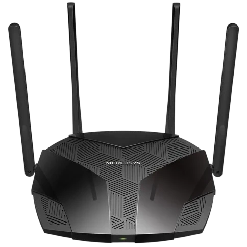 Маршрутизатор/ AX3000 Dual-Band Wi-Fi 6 Router, 574 Mbps at 2.4 GHz + 2402 Mbps at 5 GHz, 4x Fixed External Antennas, 3x Gigabit LAN Ports, 1x Gigabit WAN Port фото 1