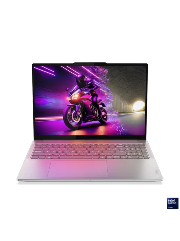 Ноутбук/ Lenovo Yoga Pro 9 16IAH10 16"(2880x1800 OLED)/Intel Core Ultra 7 225H(3.3Ghz)/32768Mb/1024SSDGb/noDVD/Ext:NVIDIA GeForce RTX 5050(8192Mb)/Cam/BT/WiFi/84WHr/war 1y/2.05kg/luna grey/Win11Home + 170W, RU kbd фото 7