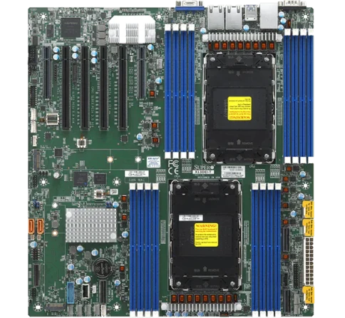 Серверная платформа/ SYS-621P-TRT (bundle6): 2U / 2x LGA-4677 / 16x DDR5 RDIMM / 8x3.5 SATA/SAS*/NVME* / 4 PCIe 5.0 x16 LP / 2 PCIe 5.0 x8 LP / 2x PCIe 4.0 x2 NVMe M.2 / 2-Port 10GbE RJ45 / TPM / 2x 1200W Power фото 6