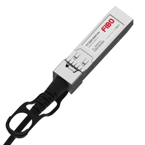 Кабель/ FIBO FT-S25-DAC1m SFP28 DAC модуль, медный кабель Belden, 1 метр фото 1