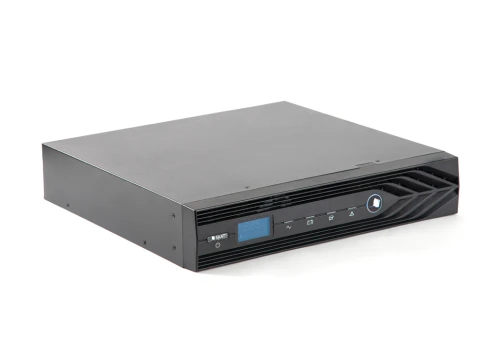 9903 Источник бесперебойного питания SKAT-UPS 1000-RACK-ON-E, 1000ВА, 900 Вт, online, 2U, внешние АКБ, RS 232, USB, EPO, 8хС13, ШхГхВ 440х325х88, масса 7.6 кг фото 2