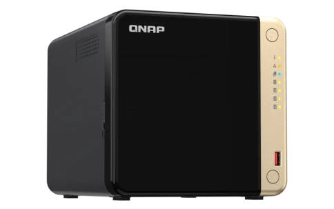Сетевое хранилище/ SMB QNAPTS-464-8G NAS 4 HDD trays, 4-core Intel Celeron N5105/N5095 2.0-2.9 GHz, 8 GB RAM (1 x 8 GB) up to 16 GB (2 x 8GB), 2x2.5 Gigabit Ethernet , 2xUSB 3.2 Gen 2 (10Gbps), 2xUSB 2.0 port, 1xHDMI, 2xM.2 PCIe Gen 3 x1 slots фото 4