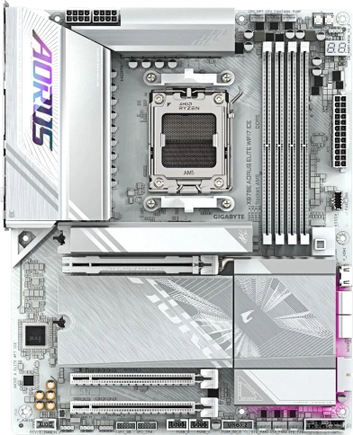 Материнская плата Gigabyte X870E AORUS ELITE WIFI7 ICE, RTL фото 2
