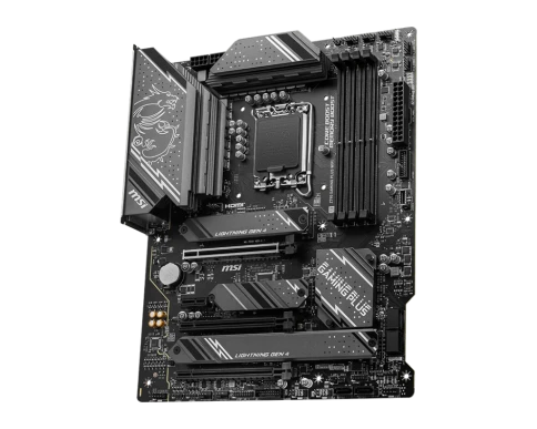 Материнская плата/ MB MSI INTEL Z790 s1700, 4xDDR5(256GB), HDMI 2.1/DP, 1xPCIe 5.0x16, 1xPCIe 4.0x16, 1xPCIe 3.0x16, 1xPCIe 3.0, 1xLAN (2.5GbE), Wi-Fi, BT, 6xSATA 6Gb/s, 4xM.2, 1xUSB-C, 3xUSB 3.2, 4xUSB 2.0, ATX фото 4