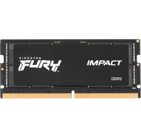 Память оперативная/ Kingston 16GB 4800MT/s DDR5 CL38 SODIMM FURY Impact PnP фото 1