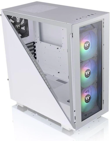 Корпус Thermaltake Divider 300 TG ARGB белый без БП ATX 3x120mm 3x140mm 2xUSB3.0 audio bott PSU фото 5